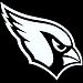 Patch Collection Arizona Cardinals Team Logo Die Cut Decal 8