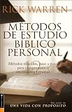  : Metodos De Estudio Biblico Personal (Personal Bible Study Methods: 12 ways to study the Bible on your own) (Spanish Edition)
