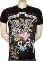 "Shiroi Neko" Designer T-Shirt Rock & Roll Heart in drei Farben verf&uuml;gbar!