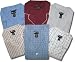 Apparel : Claiborne Men's Long-sleeve, long-leg Coat-style Broadcloth Pajamas - ON SALE