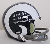 Roman Gabriel Limited Edition Autographed L.A. Rams TK Full Size Helmet with NFL MVP Inscription