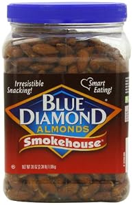 Blue Diamond Smokehouse Almonds 38oz tub