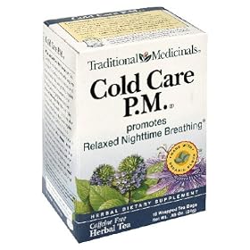 Traditional Medicinals Teas Cold Care PM Tea