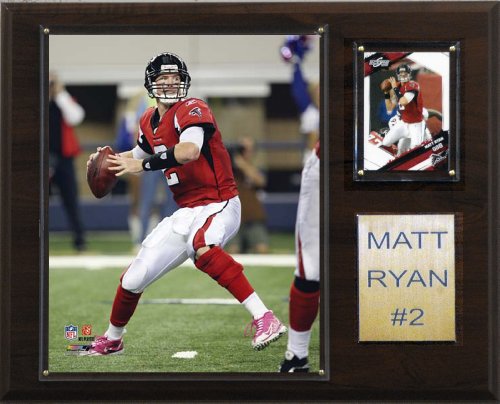 NFL Matt Ryan Atlanta Falcons Player Plaque