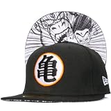 Dragon Ball×New Era Cap ドラゴンボール×ニューエラ 5950キャップ アンダーバイザー 亀(カメ)マーク ブラック マルチ ホワイト