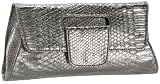 Big Buddha Eclipse Clutch,Gun Metal,one size