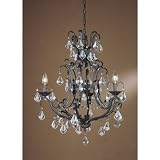 Laura Ashley MX2022 Caroline 3 Light Mini Chandelier Fixture,