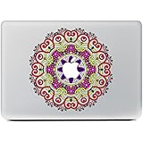 iCasso Colorful Pattern Removable Vinyl Decal Sticker Skin for Apple Macbook Pro Air Mac 13" inch / Unibody 13 Inch Laptop #10