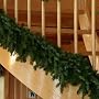Worcester Christmas Wreath 18-Feet Balsam Christmas Garland