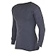 Floso® Mens Thermal Underwear Long Sleeve Vest Top (Viscose Premium Range)