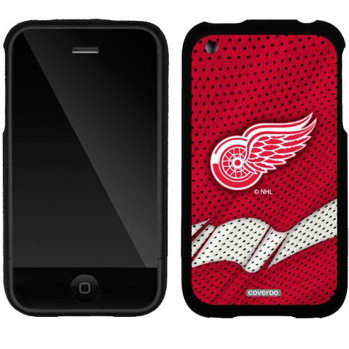NHL Detroit Red Wings - Home Jersey design on iPhone 3G/3GS Slider Case by Coveroo