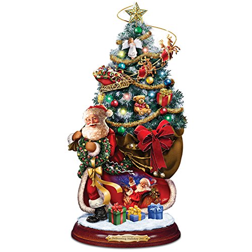 Dona Gelsinger Delivering Holiday Joy Tabletop Christmas Tree With Lights, Music And Motion by The Bradford Exchange Dona Gelsinger Delivering Holiday Joy Tabletop Christmas Tree With Lights, Music And Motion by The Bradford Exchange