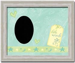 Little Miracle Photo Mat Baby Gift Art Print Framed