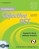 Image of Objective PET Self-Study Pack Student's Book with Answers with CD-ROM and Audio CDs(3))