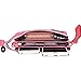 ZYSUN Womens Nylon Small Little Clutch Card Money Handbag Purse Wristlet Bag(605,red)