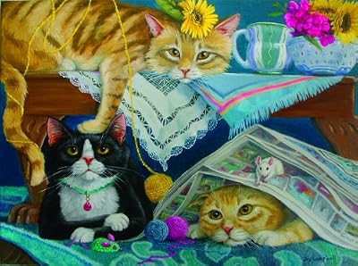 Sunday Morning Funnies 1000pc Jigsaw Puzzle by Joy Campbell