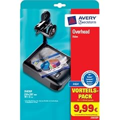 Avery Zweckform 2503SP Inkjet Folie, A4, 12 Blatt