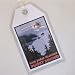 Durable Luggage Tag San Juan Islands with Seaplane