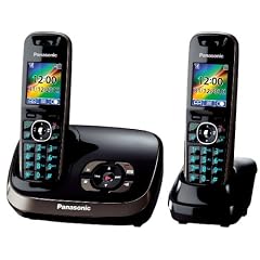 Panasonic KX-TG8522GB Duo Schnurlostelefon mit Anrufbeantworter