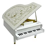 リロ&スティッチ◎ミニチュアグランドピアノTOY【ホワイト】/自動演奏機能付き♪☆ディズニー通販☆
