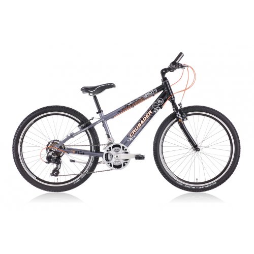 Puky Crusader 24-21 Alu kid's bike grey/black (2013) (Frame size: 33 cm)
