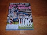 Detroit Lions Receiver Calvin Johnson on cover of Sports Illustrated magazine, October 10, 2011 issue.