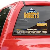 NBA Denver Nuggets 11x17 Window Clings Sheet