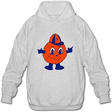 Ncaa Syracuse Orange Personalized Men's Hoodies Sweatshirt Ash Size XXL By Yisw