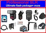 Essential Professional 10 Piece TTL Flash Package for The Nikon N8008, N800 ....