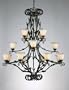 Quoizel Englewood Bronze Chandelier