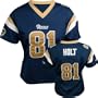 Torry Holt Reebok NFL Authentic St. Louis Rams Women's Jersey - X-Large (16/18)