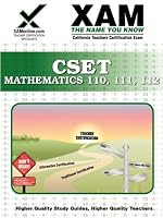 CSET Mathematics 110, 111, 112 (XAM CSET)
