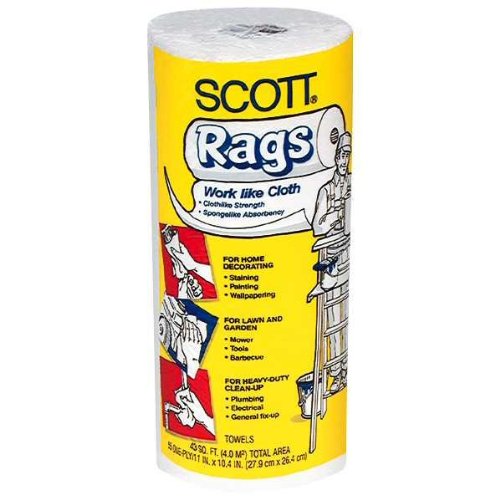 Kimberly-Clark 75230 Scott Rags On Roll 55 Sheet Per Roll
