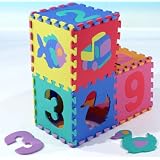 12 Stk gro�e Puzzlematten Puzzle Matten 30x30cm in Taschevon "Haberkorn"