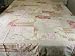 Provence Toile de Jouy French Classic Patchwork Reds Tablecloth 69 by 90 inches available with or without napkins