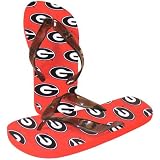 My Team Georgia Bulldogs Flip Flops