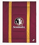 Florida State Seminoles Jersey Mesh Twin Comforter from The Sidelines Collection by Kentex