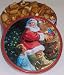 Gourmet Food : Scott's Cakes Garlic Pretzel Nuggets in a Santa Tin