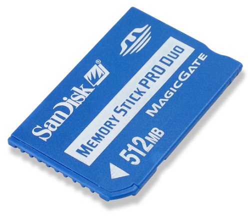 Childrens Toyshop  Electronics : Sandisk 512MB PRO DUO Memory Stick