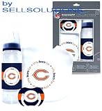 CHICAGO BEARS NFL Baby Gift Set: Kickoff Collection 3-Piece Baby Feeding Set