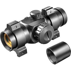 BARSKA Red Dot 25mm Riflescope (30mm Tube, 3/8