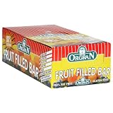 OrgraN Fruit Filled Bars, Blueberry, 20-Count Box