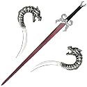 Dragons Breath Fire Medieval Fantasy Sword w/ Plaq New
