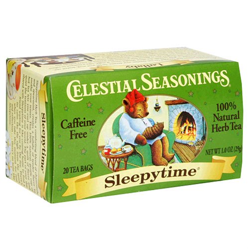 Celestial Seasonings Herb Tea, Sleepytime, Tea Bags, 20-Count Boxes (Pack of 6) by Celestial Seasonings