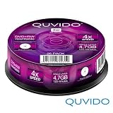 Produkt-Bild: 25 QUVIDO DVD+RW 120Min 4.7GB 4x in Spindel // RiTEK