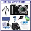 Panasonic Lumix DMC-ZS3 10MP Digital Camera (Black) + Willoughbys Two (2) 4GB SDHC Standard Accessory Bundle + Joby Gorillapod Flexible Mini Tripod