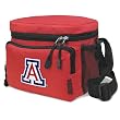 University of Arizona Lunch Box Cooler Bag Insulated Red Arizona Wildcats - Top Quality Unique Lunchbox or Red Cushioned Travel Bag OFFICIAL NCAA MERCHANDISE