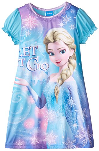 Disney Little Girls' Frozen Letting Go Nightgown (Toddler)