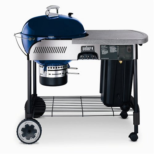Weber 22-1/2-Inch Performer Charcoal Grill Blue