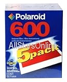 Polaroid 600 Instant Color Film - 5-Pack - 50 Photos